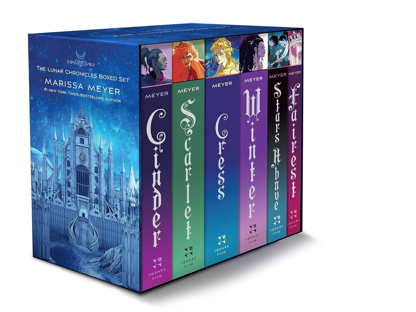 Marissa's Books & Gifts 9781250774071 Paperback Box Set The Lunar Chronicles 5-Book Boxed Set