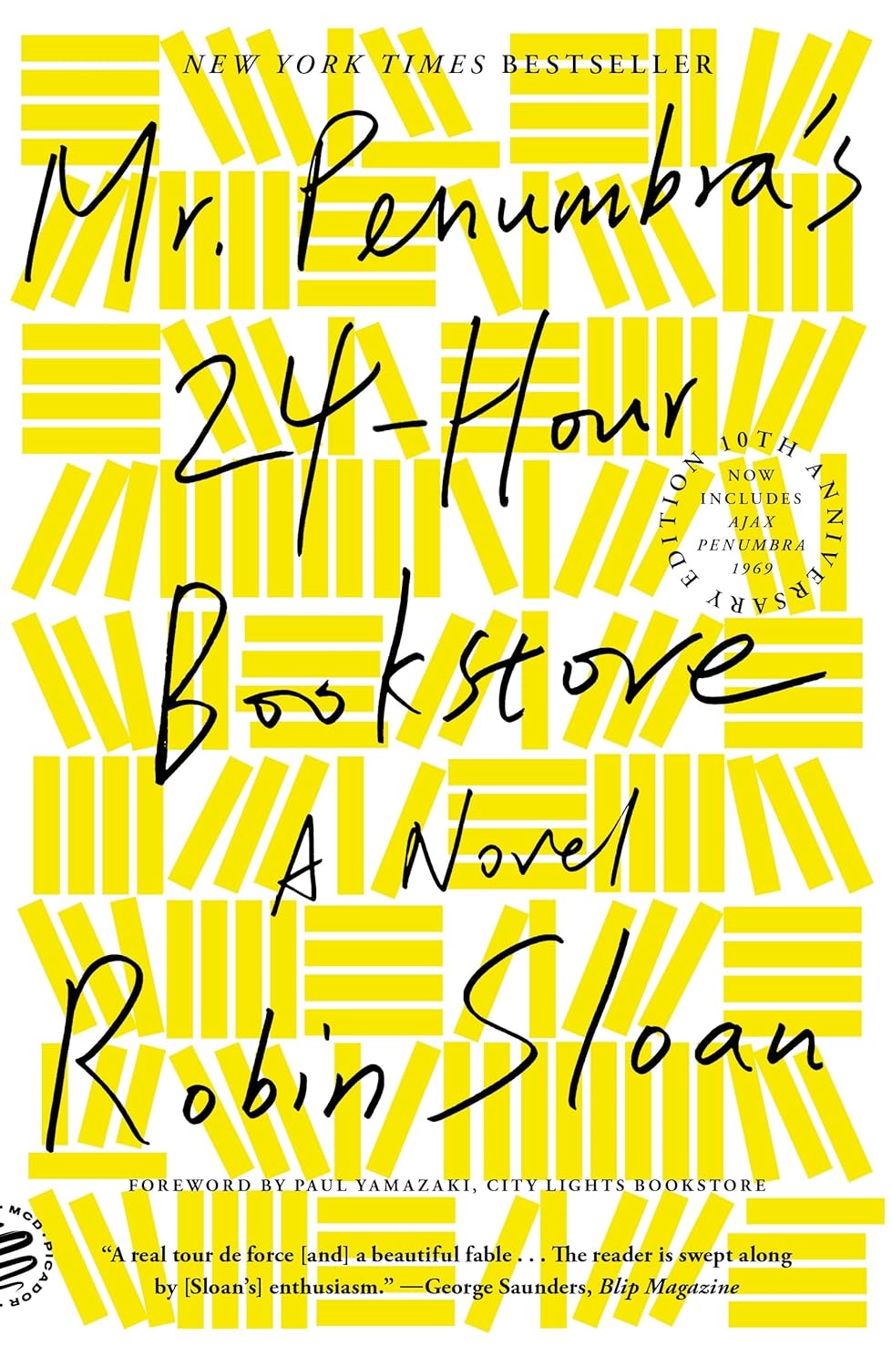 Marissa's Books & Gifts 9781250870292 Paperback Mr. Penumbra's 24-Hour Bookstore (10th Anniversary Edition)