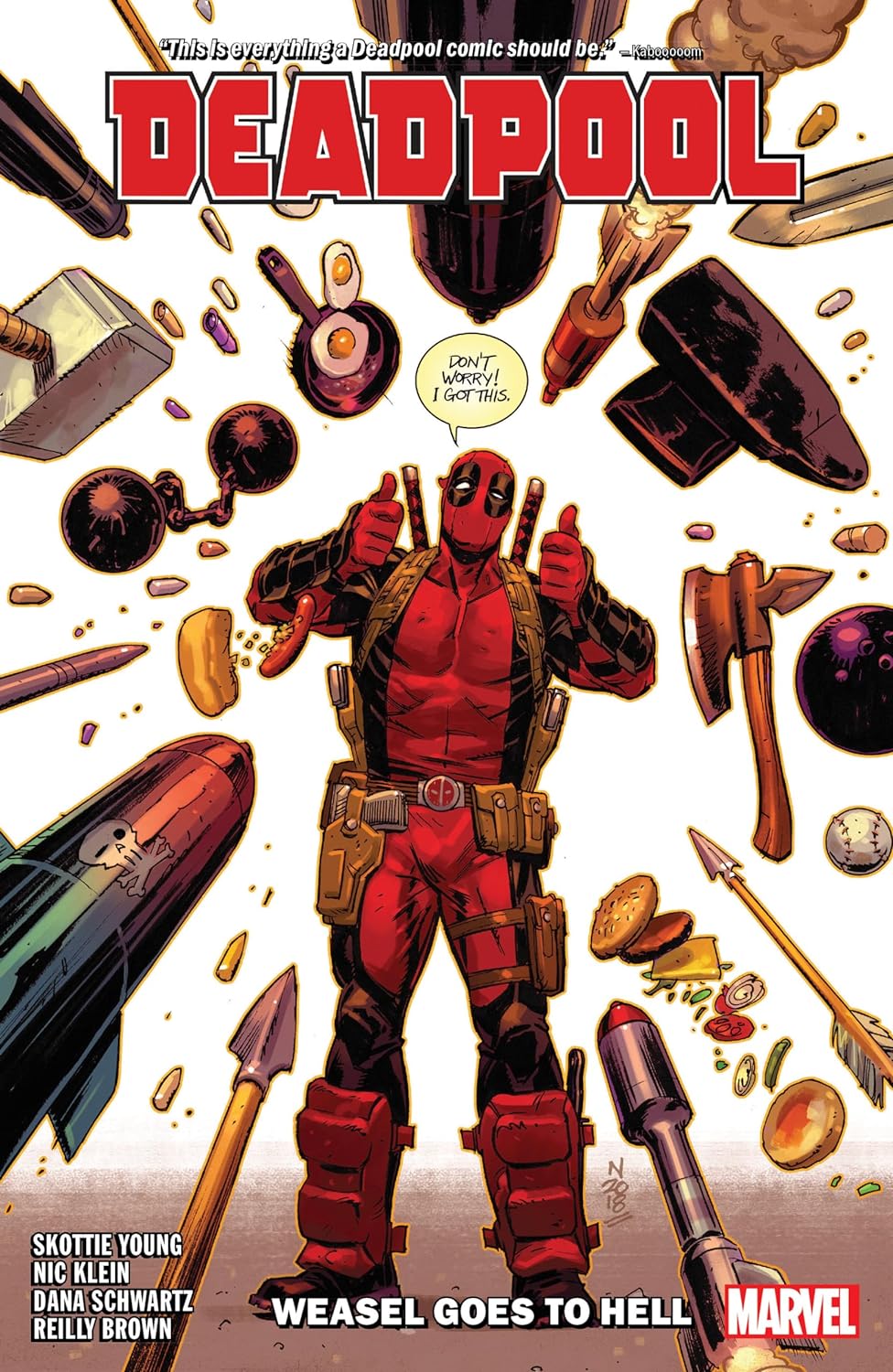 Marissa's Books & Gifts, LLC 9781302914400 DEADPOOL VOL. 3: WEASEL GOES TO HELL