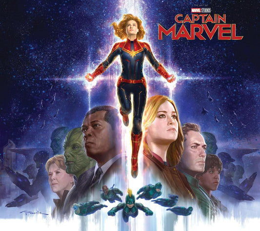 Marissa's Books & Gifts, LLC 9781302915278 Hardcover MARVEL'S CAPTAIN MARVEL: THE ART OF THE MOVIE SLIPCASE