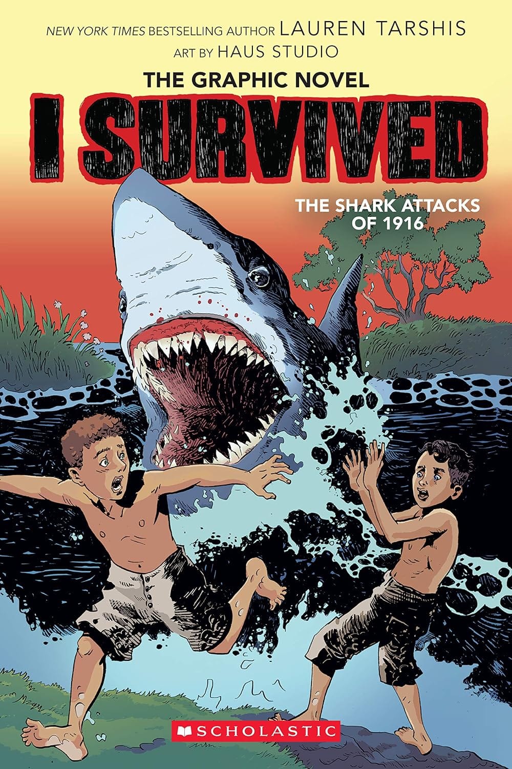 Ingram 9781338120943 Paperback I Survived the Shark Attacks of 1916: The Graphic Novel (I Survived, Book 2)