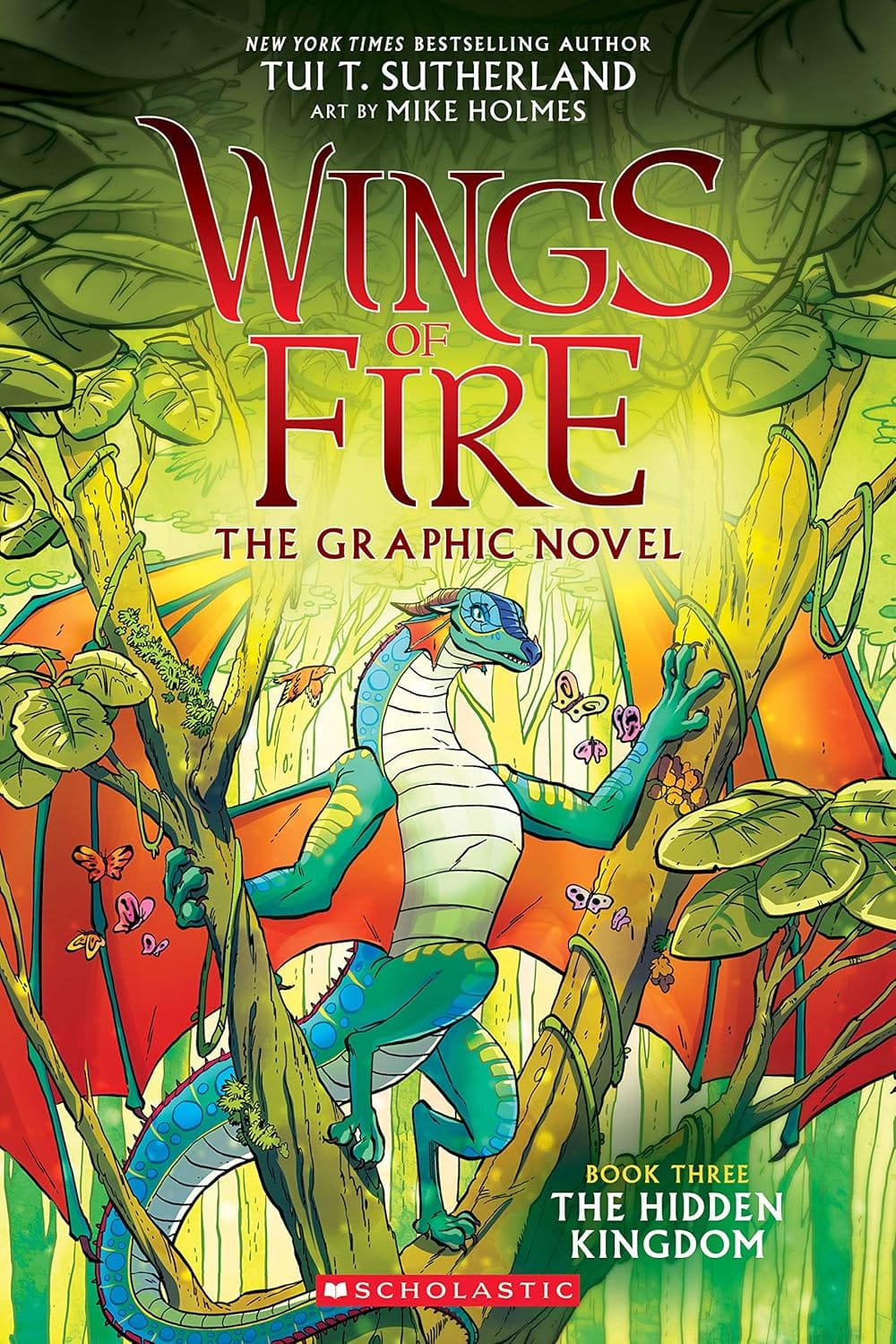 Marissa's Books & Gifts 9781338344059 Paperback The Hidden Kingdom: The Graphic Novel (Wings of Fire, Book 3)