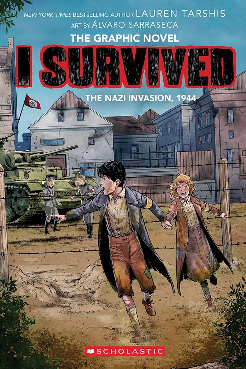 Ingram 9781338666373 Paperback I Survived the Nazi Invasion, 1944: The Graphic Novel (I Survived, Book 3)