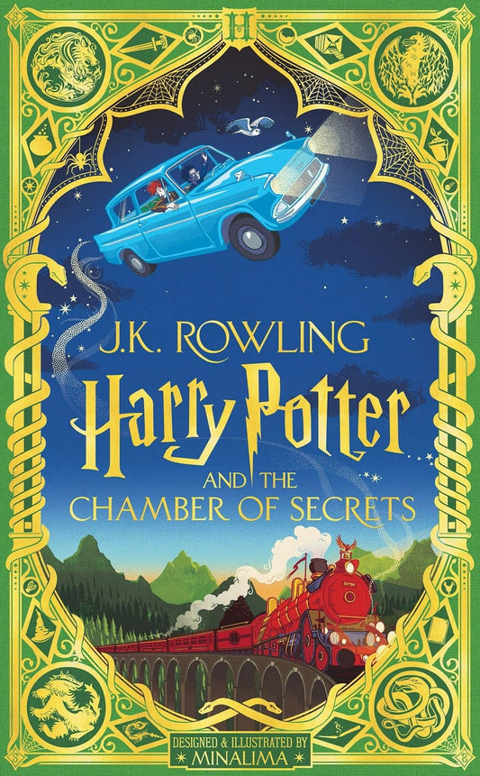 Marissa's Books & Gifts, LLC 9781338716535 Harry Potter and the Chamber of Secrets: MinaLima Edition (Book 2)