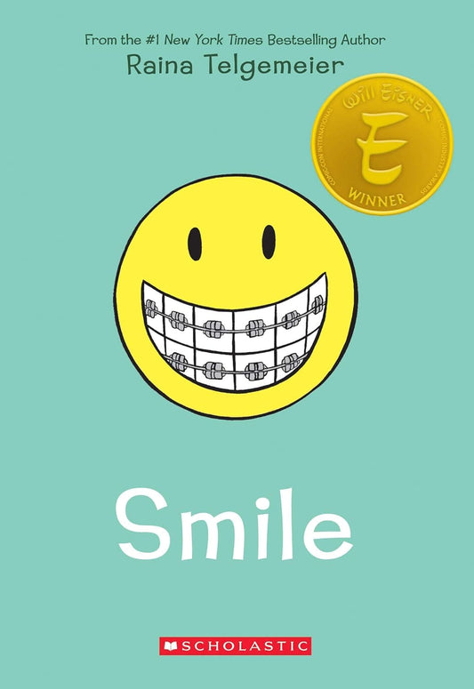 Marissa's Books & Gifts 9781338740264 Paperback Smile: A Graphic Novel (Smile, Book 1)