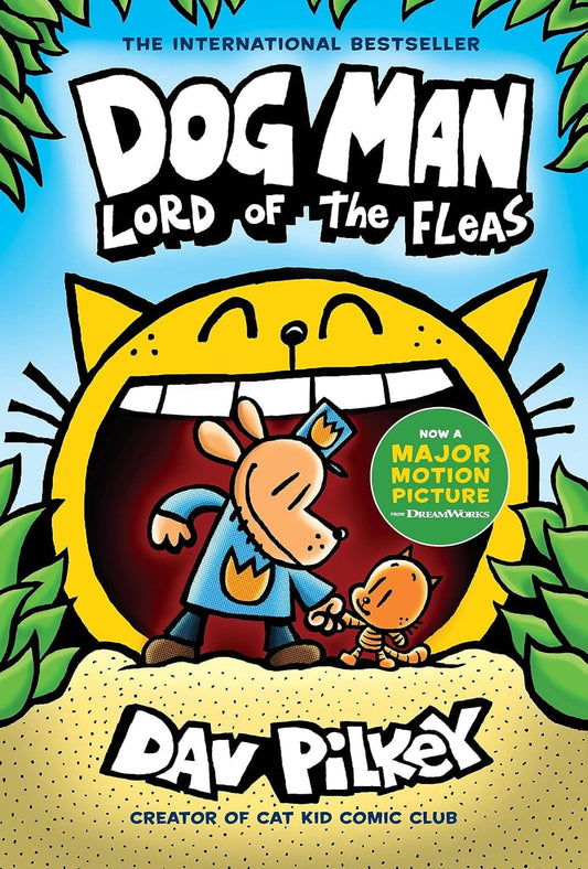 Marissa's Books & Gifts 9781338741070 Hardcover Dog Man: Lord of the Fleas (Dog Man, Book 5)