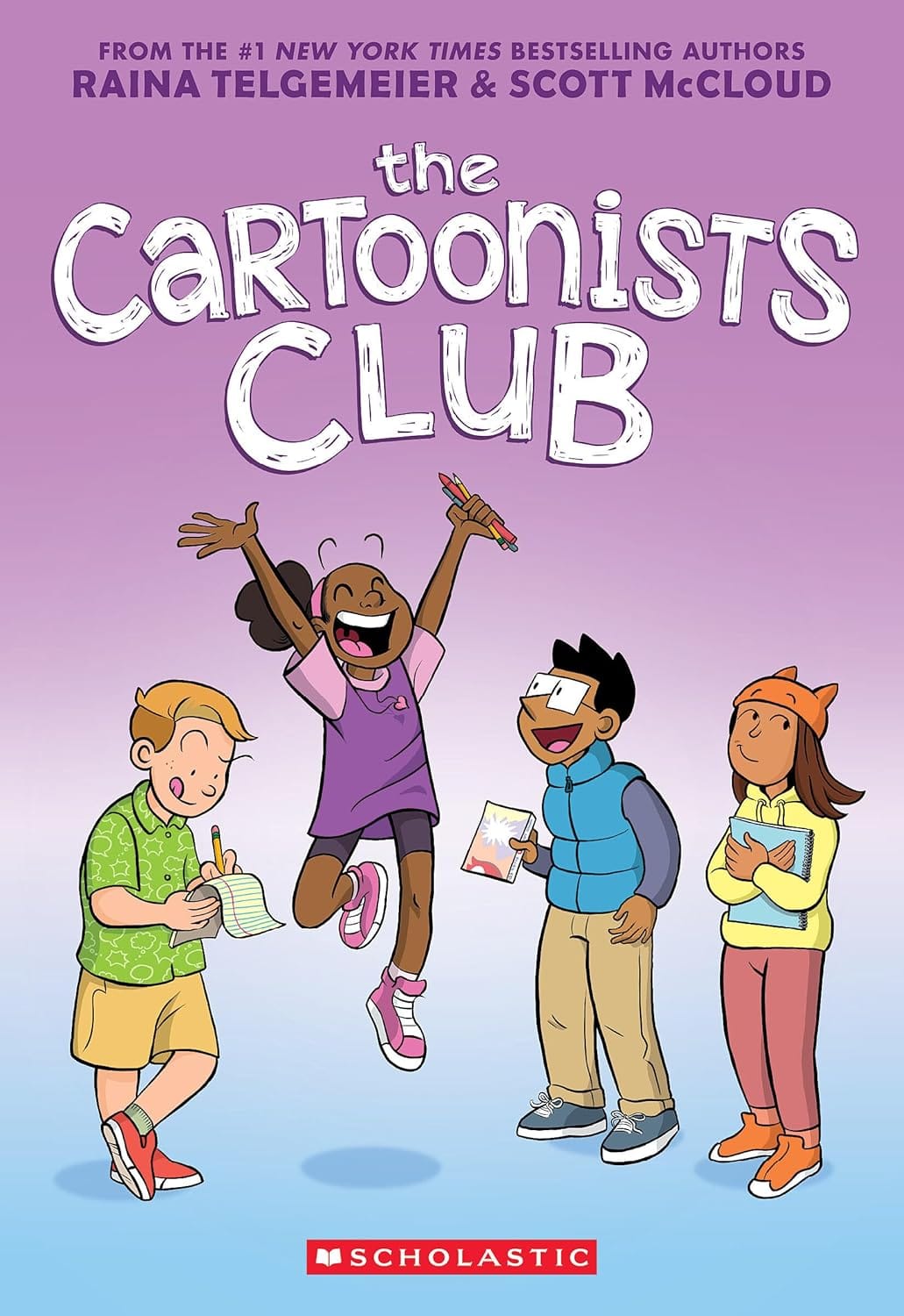 Marissa's Books & Gifts 9781338777215 Paperback The Cartoonists Club: A Graphic Novel