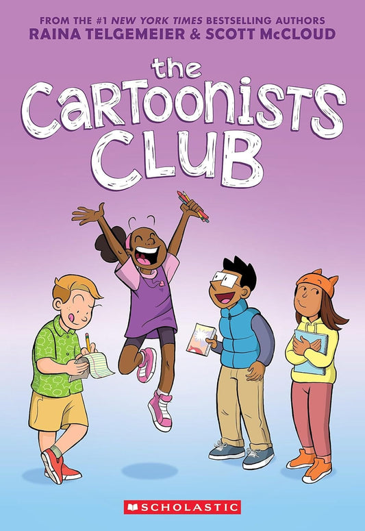 Marissa's Books & Gifts 9781338777215 Paperback The Cartoonists Club: A Graphic Novel
