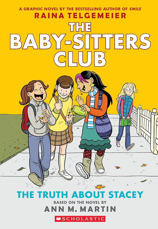 Marissa's Books & Gifts 9781338888249 Paperback The Truth about Stacey: A Graphic Novel (The Baby-Sitters Club, Book 2)