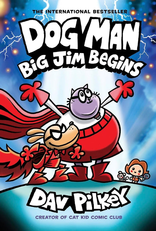 Marissa's Books & Gifts 9781338896459 Hardcover Dog Man: Big Jim Begins (Dog Man, Book 13)