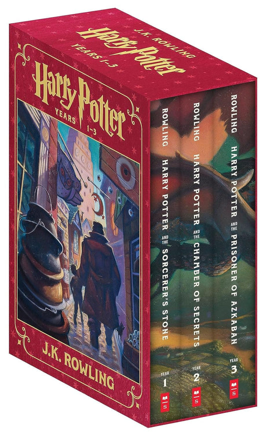 Marissa's Books & Gifts 9781339052601 Paperback Box Set Harry Potter Paperback Box Set (Books 1-3)