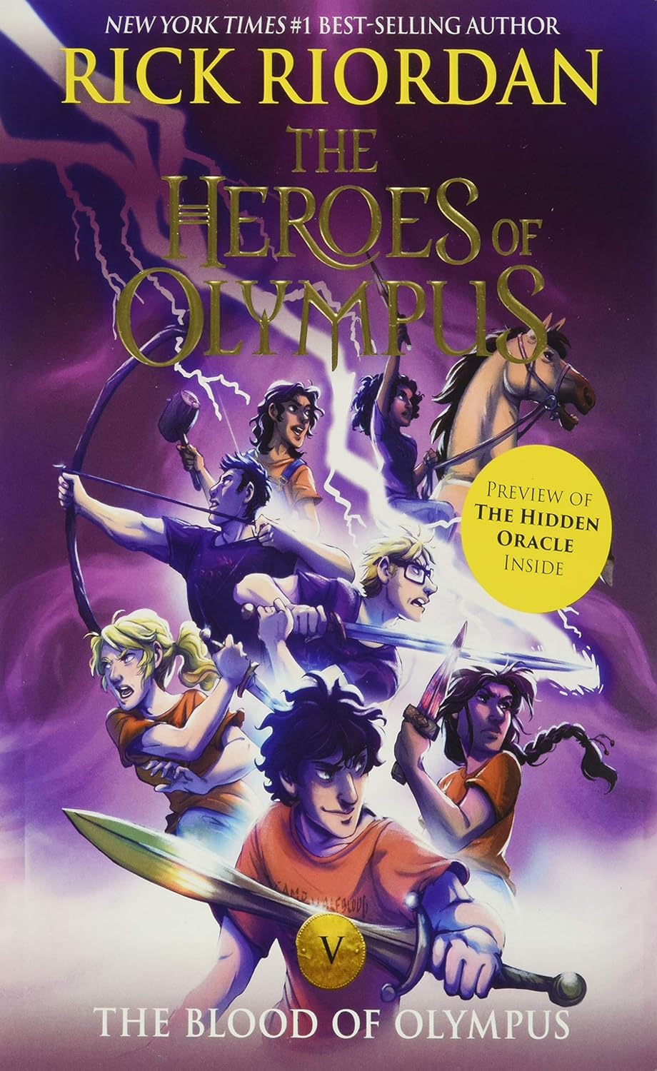 Marissa's Books & Gifts, LLC 9781368051705 The Blood of Olympus: The Heroes of Olympus (Book 5)