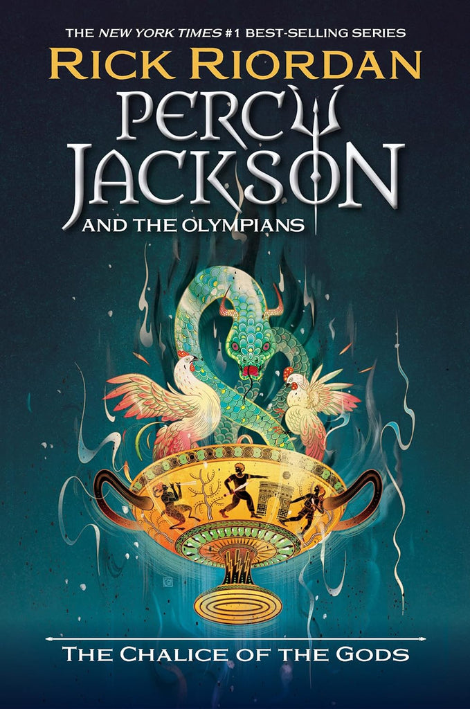 Marissa's Books & Gifts, LLC 9781368098175 The Chalice of the Gods: Percy Jackson & the Olympians (Book 6)