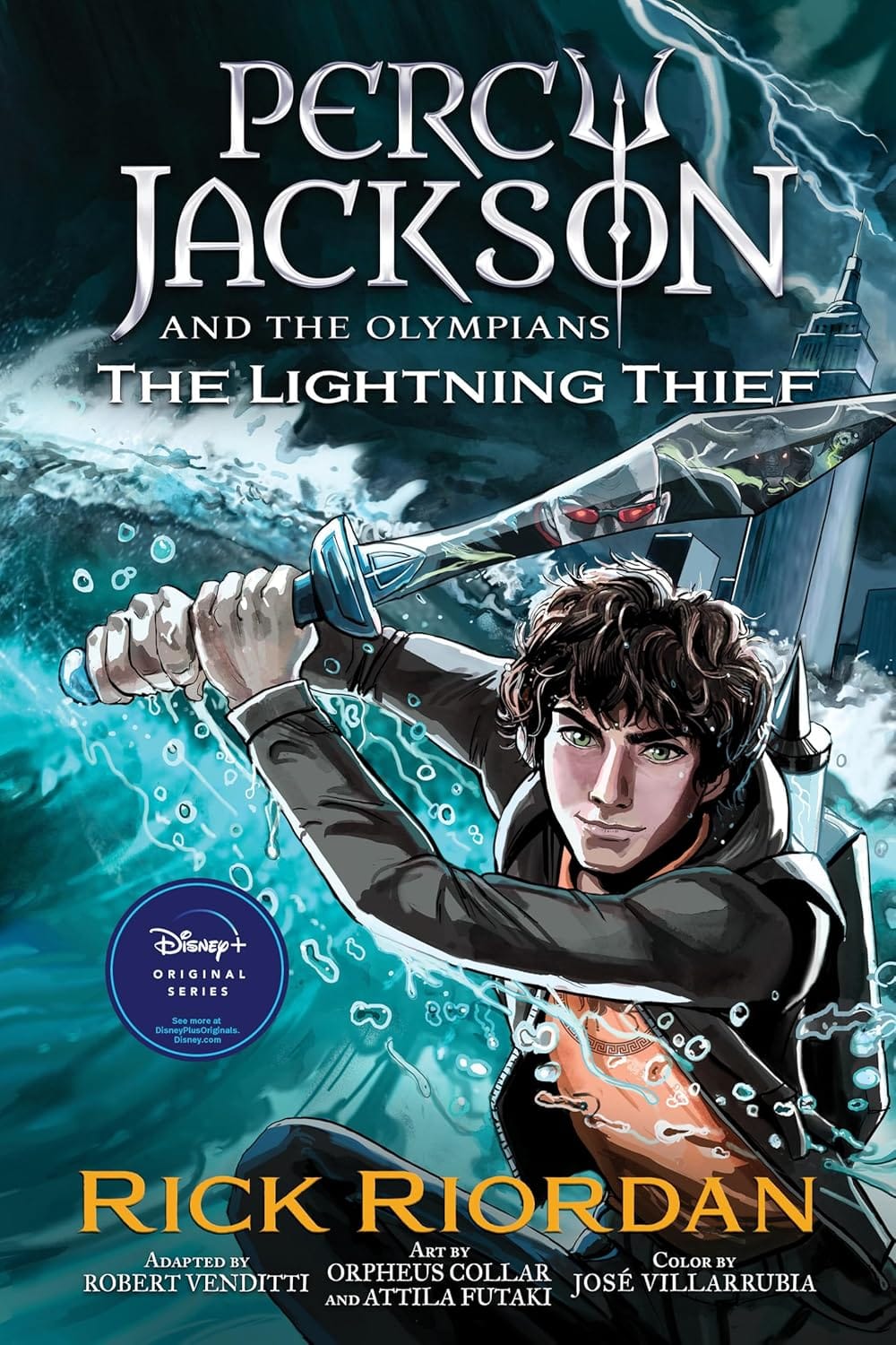 Percy Jackson and the Olympians: The Lightning Thief the Graphic Novel ...