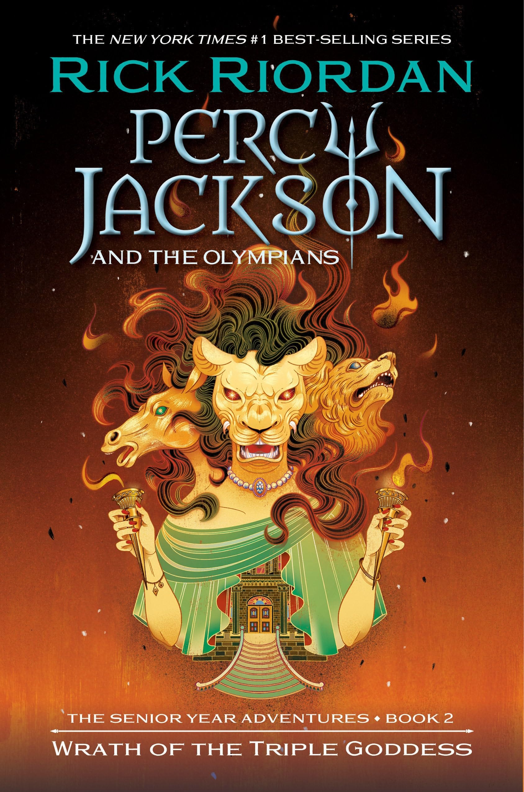 Marissa's Books & Gifts, LLC 9781368107631 Hardcover Wrath of the Triple Goddess (Percy Jackson & the Olympians: The Senior Year Adventures, Book 2)