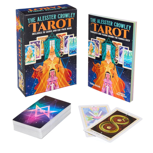 Marissa's Books & Gifts, LLC 9781398820432 Tarot Cards & Booklet Aleister Crowley Tarot Book & Card Deck