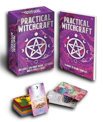 Marissa's Books & Gifts, LLC 9781398840058 Tarot Cards & Booklet Practical Witchcraft Book & Card Deck