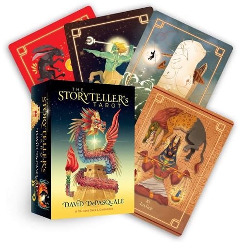 Marissa's Books & Gifts, LLC 9781401972448 Tarot Deck The Storyteller's Tarot: A 78-Card Deck & Guidebook