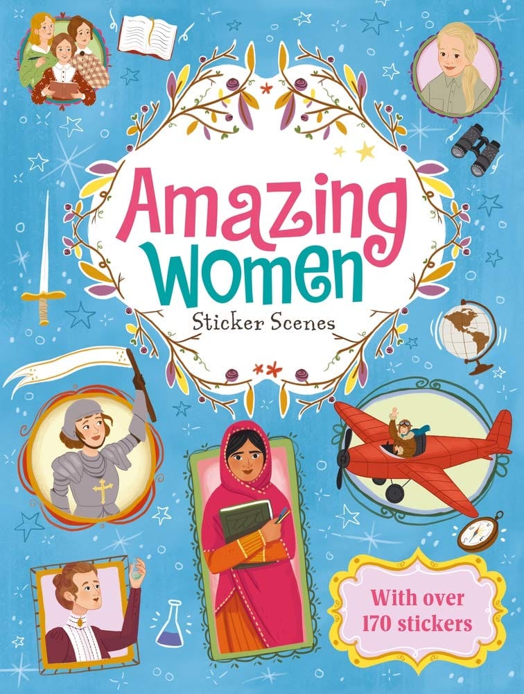 Marissa's Books & Gifts, LLC 9781405294683 Amazing Women: Sticker Scenes