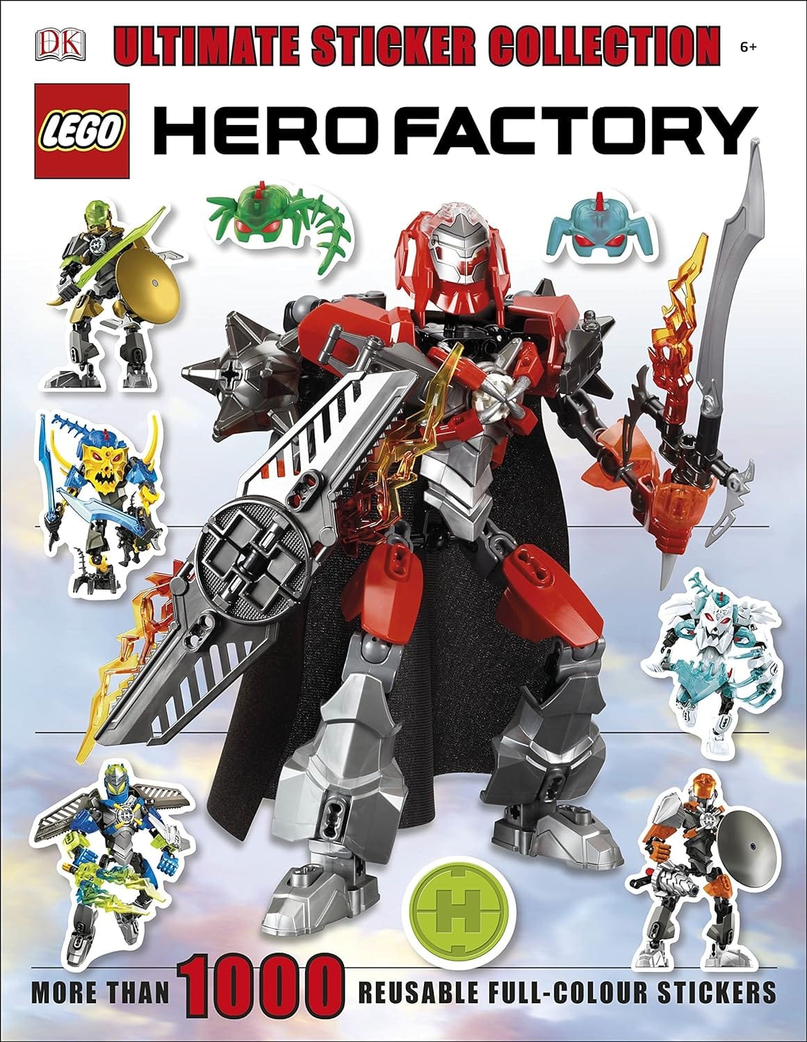 Marissa's Books & Gifts, LLC 9781409334569 LEGO Hero Factory Ultimate Sticker Collection