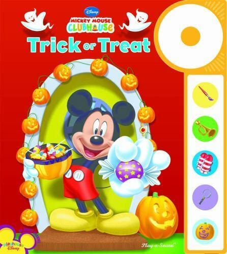 Marissa's Books & Gifts, LLC 9781412719308 Mickey Mouse Clubhouse Trick or Treat: Doorbell Sound Book