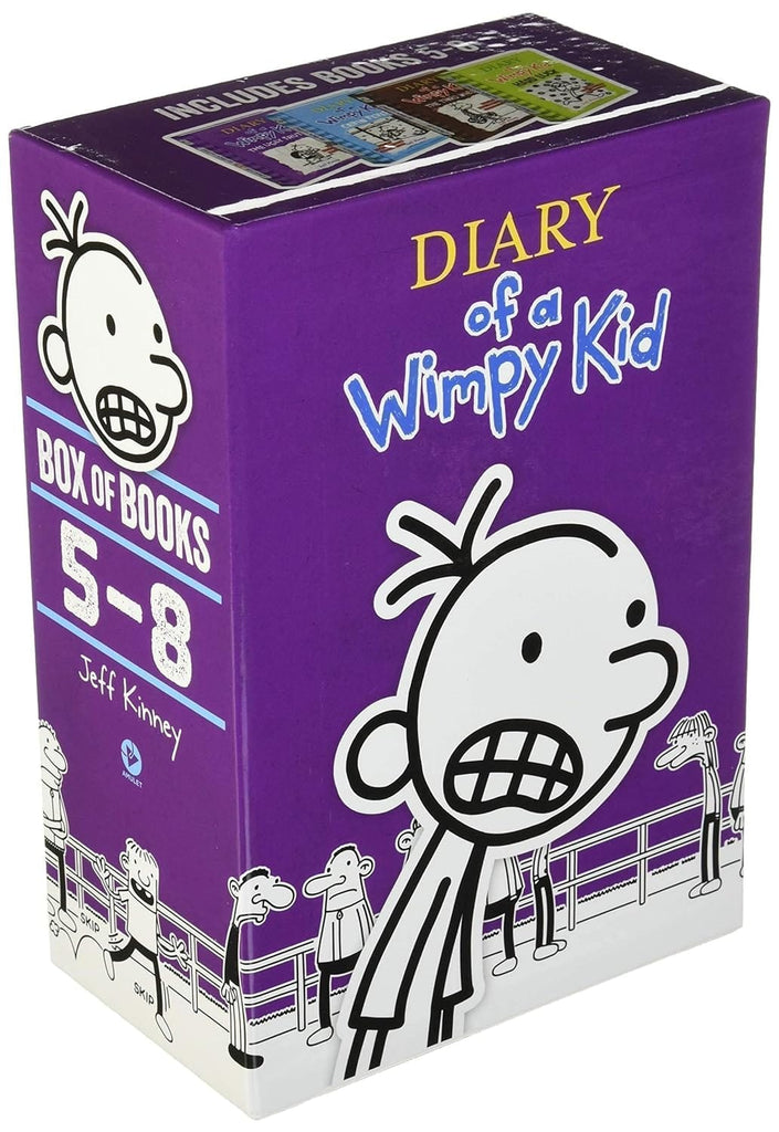 Marissa's Books & Gifts, LLC 9781419715082 Diary of a Wimpy Kid Box Set (Books 5-8)
