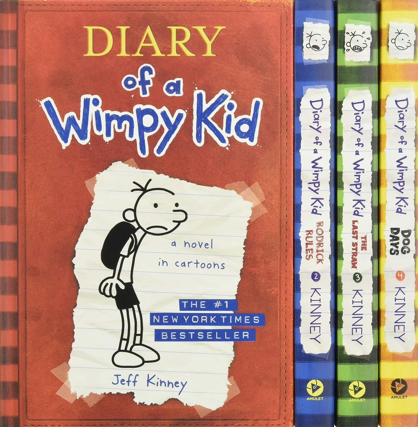 Marissa's Books & Gifts, LLC 9781419716690 Diary of a Wimpy Kid Box Set (Books 1-4)