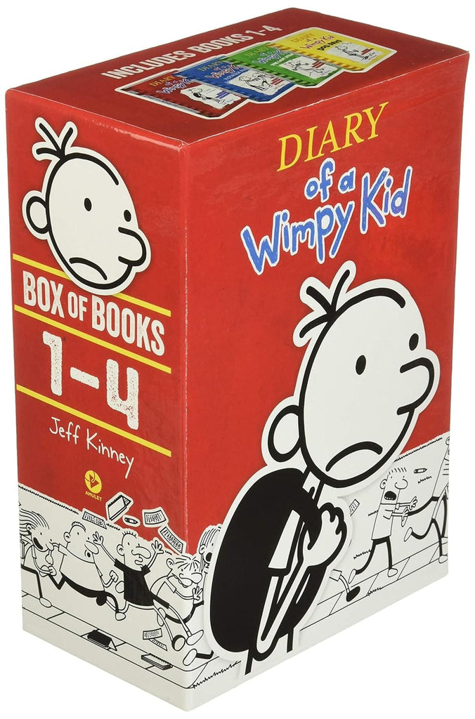 Marissa's Books & Gifts, LLC 9781419716690 Diary of a Wimpy Kid Box Set (Books 1-4)
