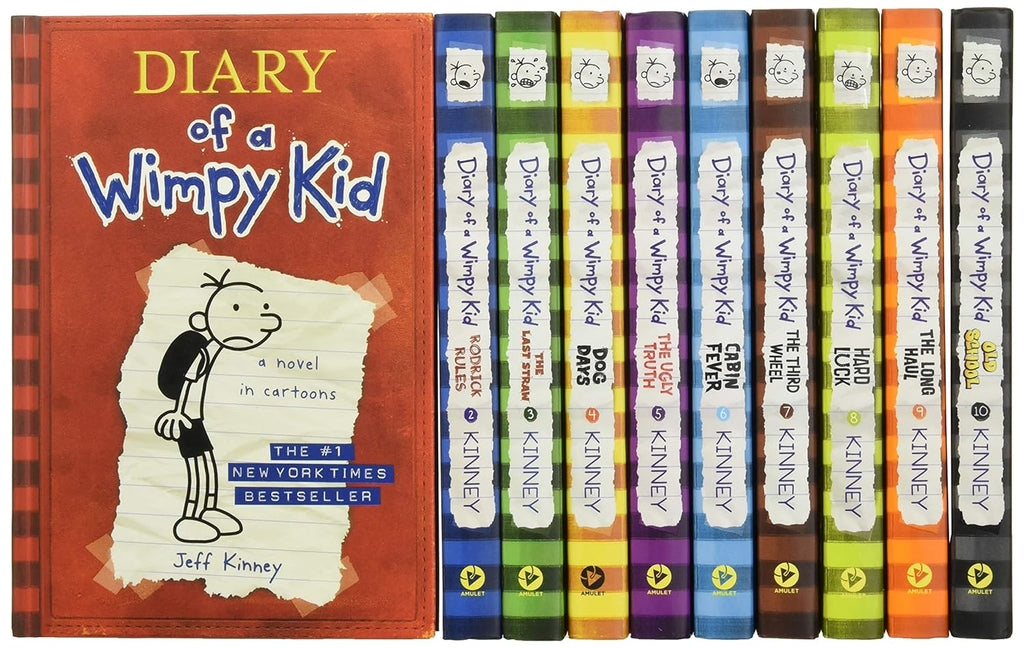 Marissa's Books & Gifts, LLC 9781419724701 Diary of a Wimpy Kid Box of Books (Books 1-10)