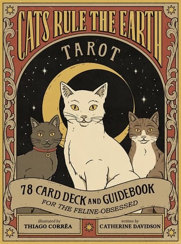 Marissa's Books & Gifts, LLC 9781419766060 Tarot Deck Cats Rule the Earth Tarot: 78-Card Deck and Guidebook for the Feline-Obsessed