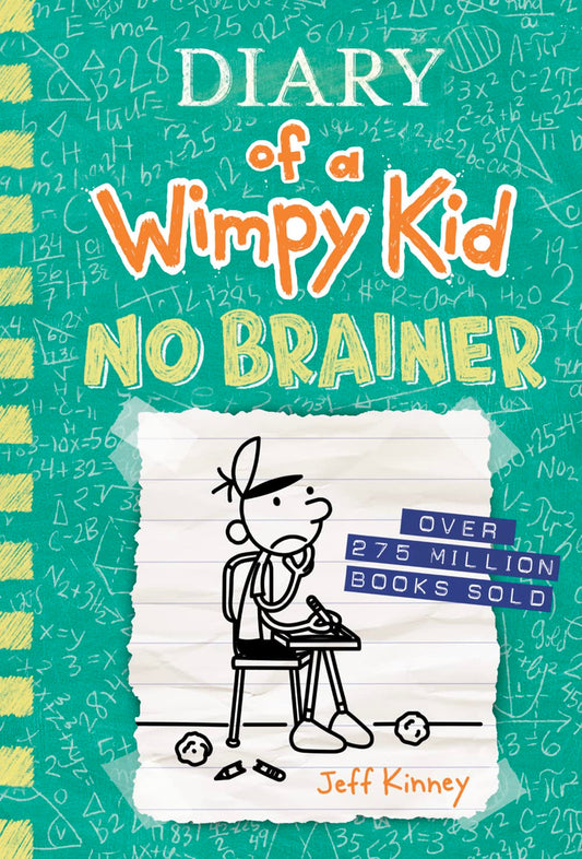 Marissa's Books & Gifts 9781419766947 Hardcover No Brainer (Diary of a Wimpy Kid, Book 18)