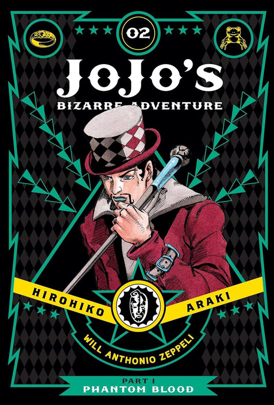 Marissa's Books & Gifts 9781421578804 Hardcover JoJo's Bizarre Adventure, Part 1: Phantom Blood, Vol. 2