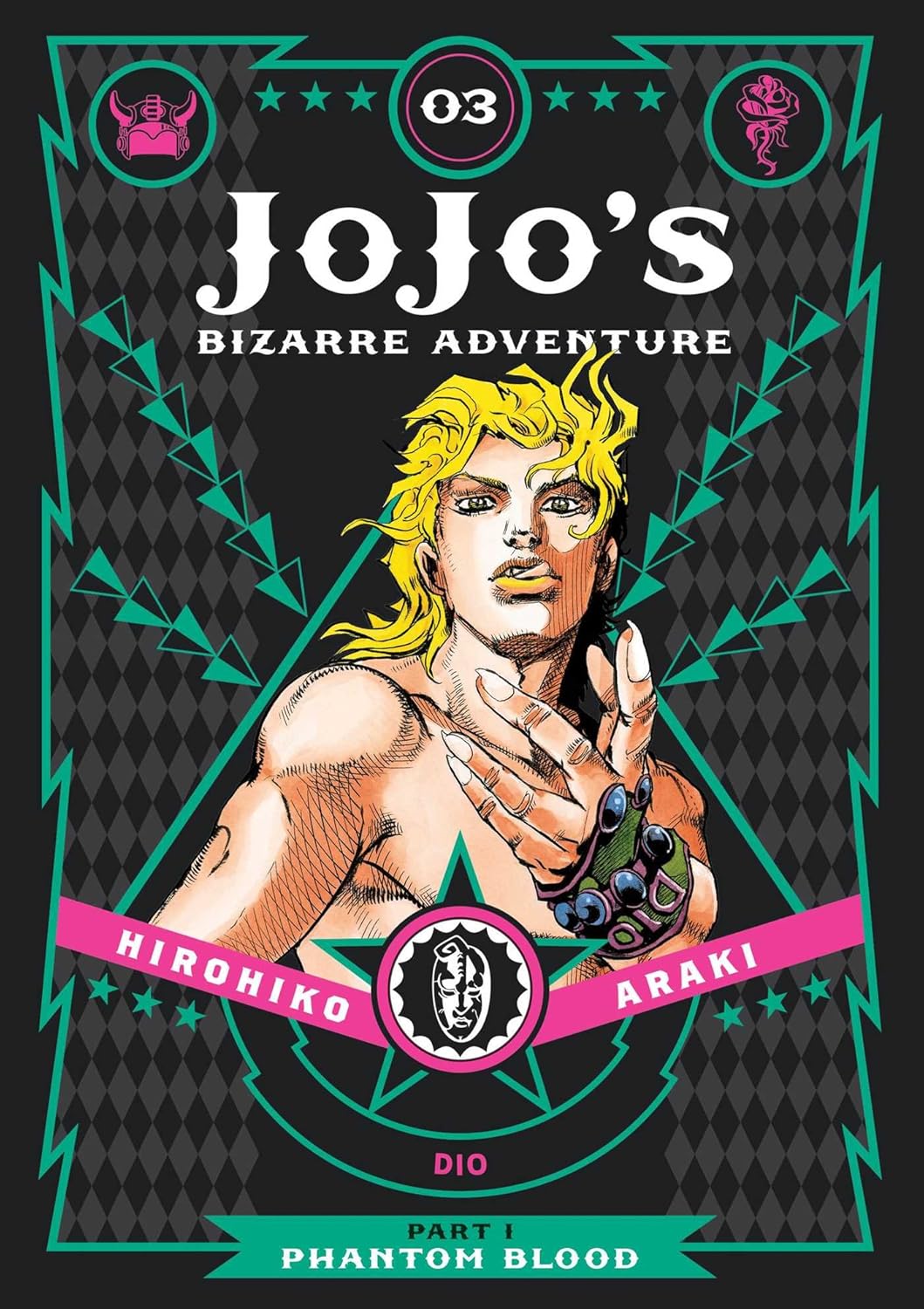 Marissa's Books & Gifts 9781421578811 Hardcover JoJo's Bizarre Adventure, Part 1: Phantom Blood, Vol. 3