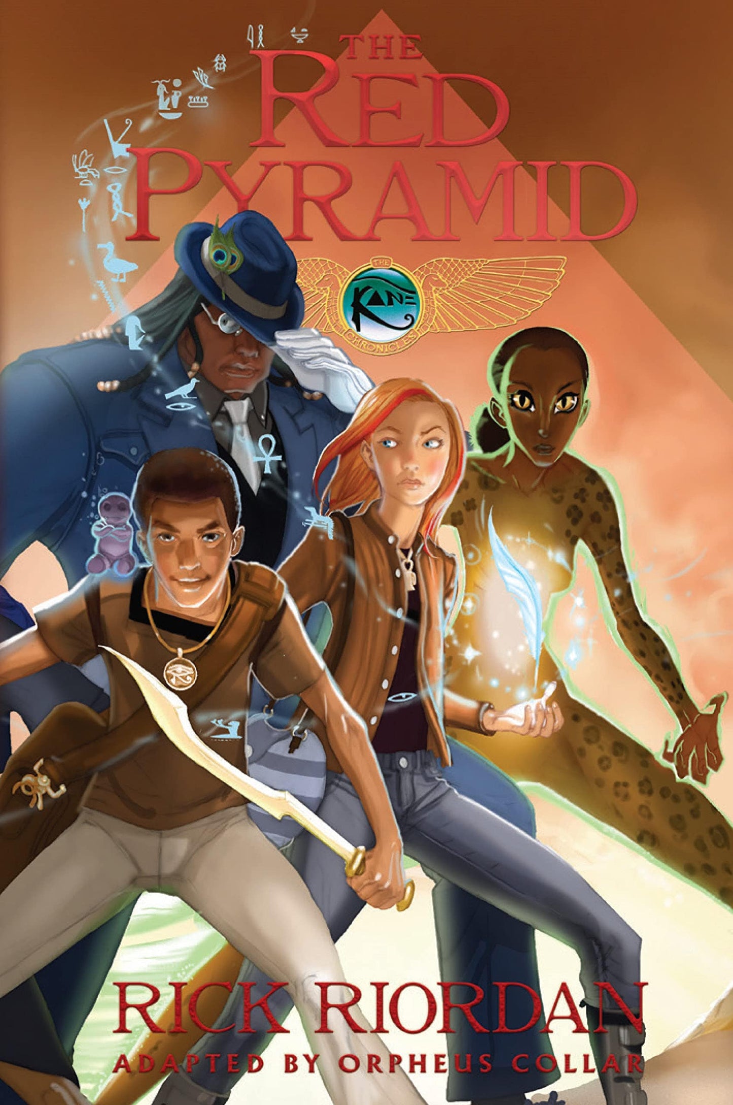Marissa's Books & Gifts, LLC 9781423150695 The Red Pyramid the Graphic Novel: Kane Chronicles (Book 1)