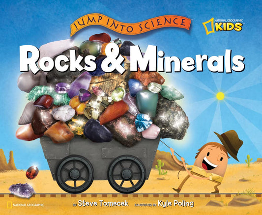 Marissa's Books & Gifts, LLC 9781426305382 Hardcover Jump into Science: Rocks and Minerals