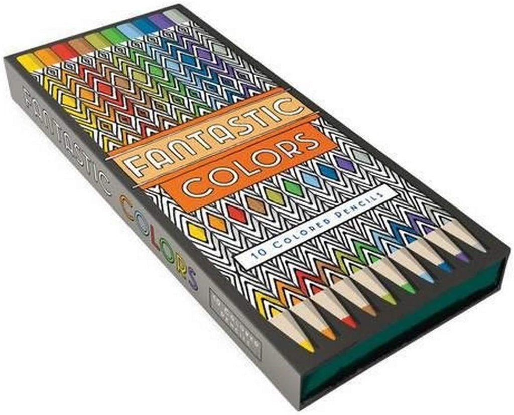 Marissa's Books & Gifts, LLC 9781452159096 Fantastic Colors: 10 Colored Pencils