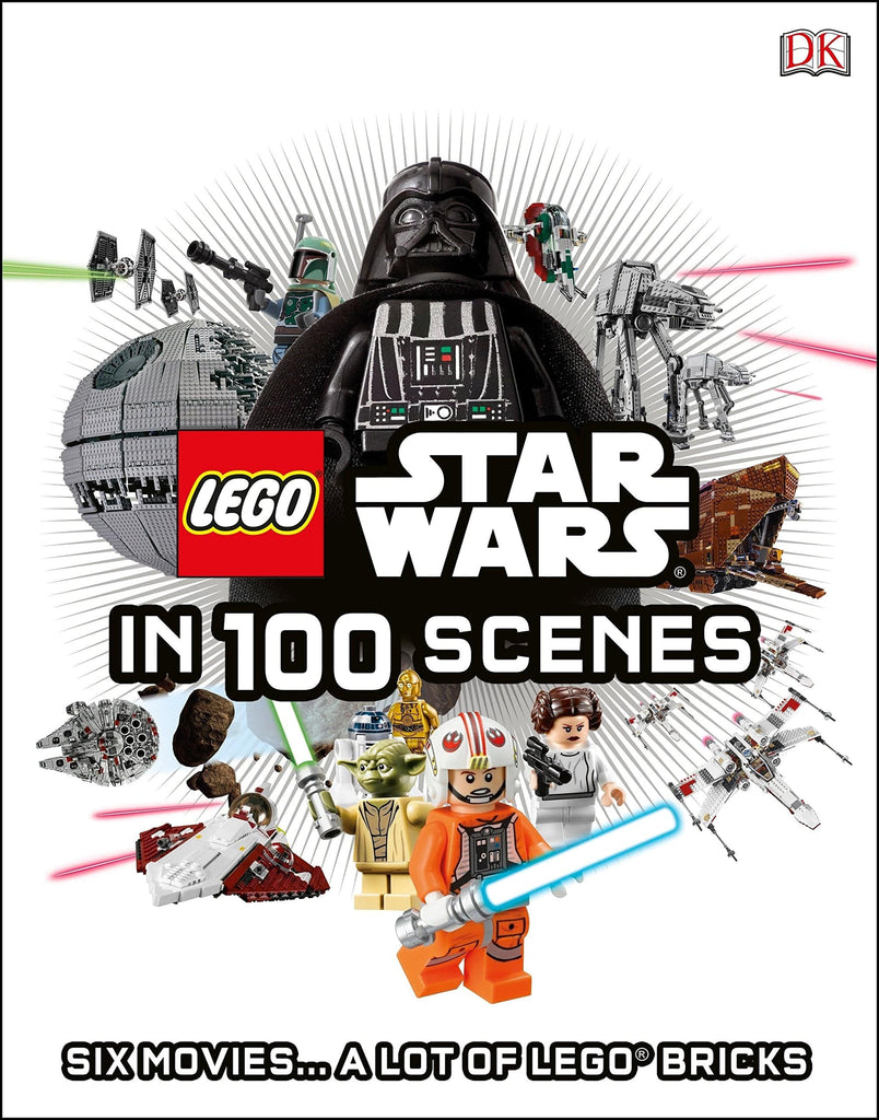 Marissa's Books & Gifts, LLC 9781465434371 LEGO Star Wars in 100 Scenes: 6 Movies . . . a Lot of LEGO Bricks