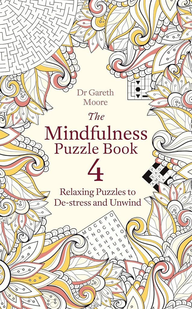 Marissa's Books & Gifts, LLC 9781472145444 The Mindfulness Puzzle Book 4: Relaxing Puzzles to De-Stress and Unwind