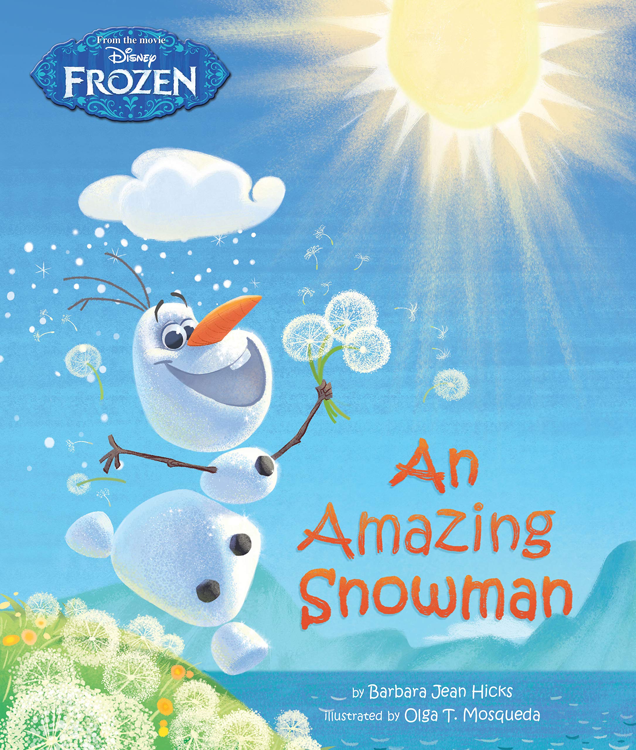 Disney Frozen Sisters Anniversary Olaf Snowman Christmas Gift