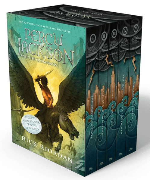 Marissa's Books & Gifts, LLC 9781484707234 Percy Jackson and the Olympians Boxed Set (Books 1-5)