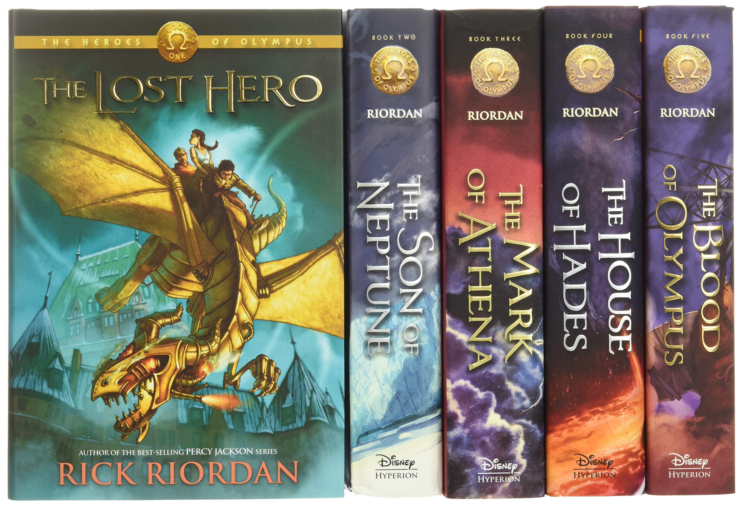 Complete First shops Edition Heroes of Olympus Hardcover Set