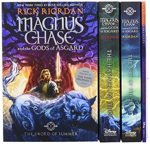 Marissa's Books & Gifts, LLC 9781484780626 Magnus Chase and the Gods of Asgard Boxed Set