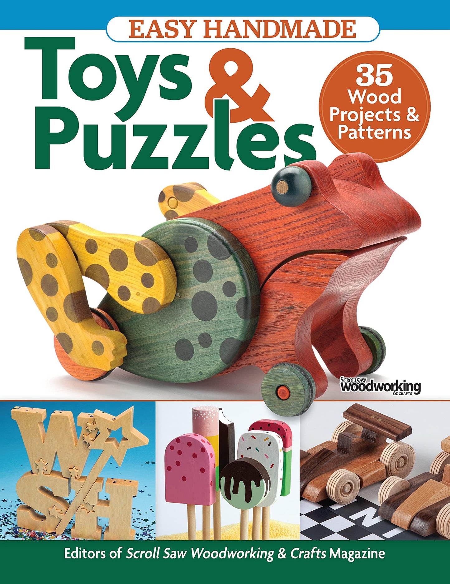 Marissa's Books & Gifts, LLC 9781497102767 Easy Handmade Toys & Puzzles: 35 Wood Projects & Patterns