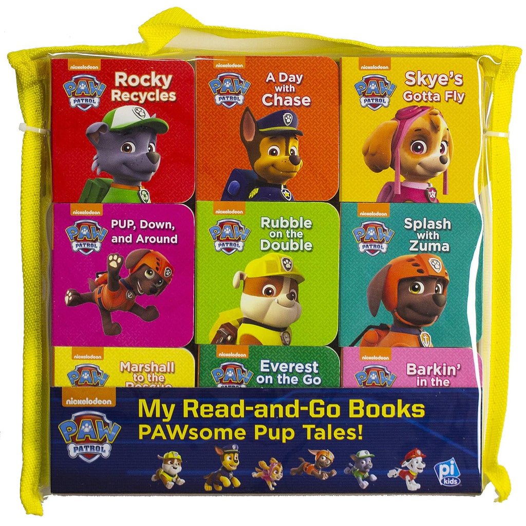 Marissa's Books & Gifts, LLC 9781503737631 Nickelodeon - PAW Patrol My First Library Board Book Block 9-Book Vinyl Bag Set - PI Kids