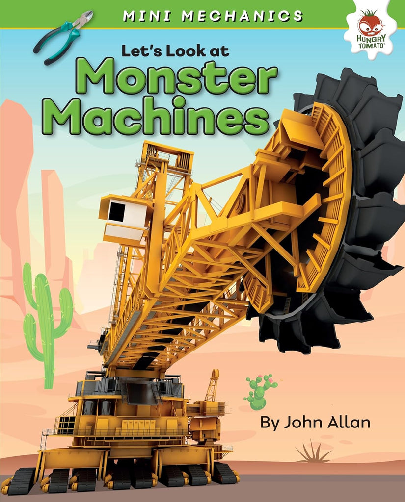 Marissa's Books & Gifts, LLC 9781541555310 Hardcover Let's Look at Monster Machines (Mini Mechanics)