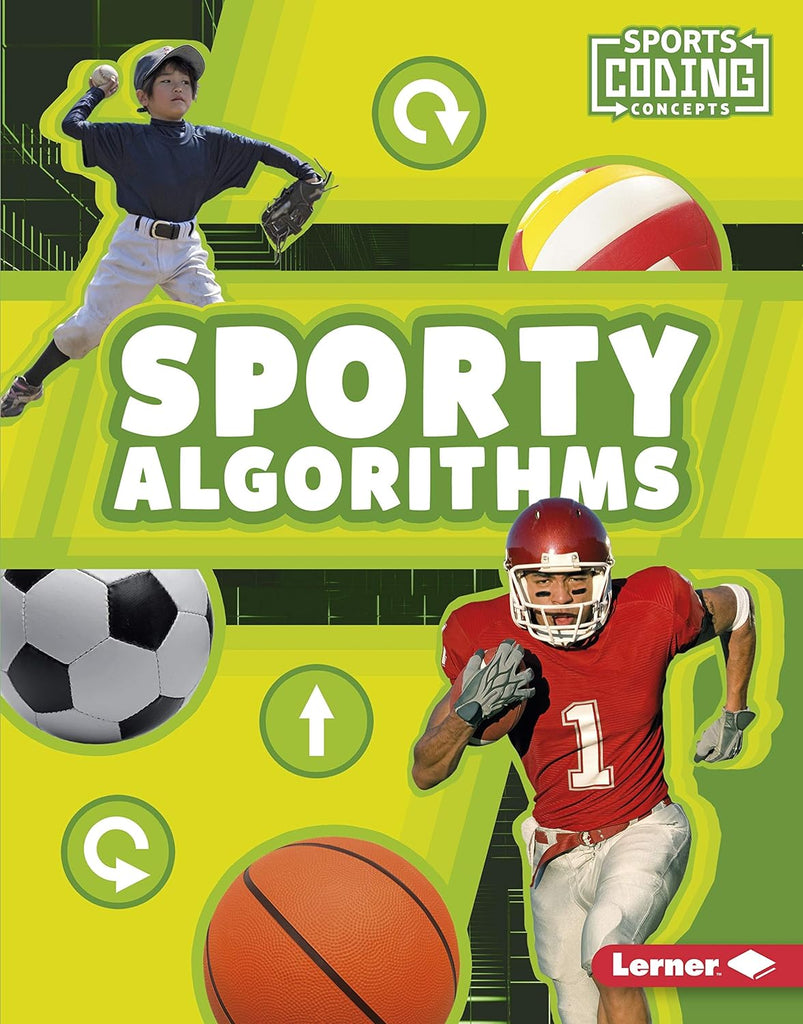 Marissa's Books & Gifts, LLC 9781541576919 Hardcover Sporty Algorithms (Sports Coding Concepts)