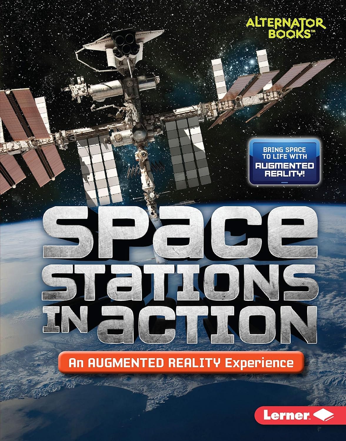 Marissa's Books & Gifts, LLC 9781541578838 Hardcover Space Stations in Action: An Augmented Reality Experience (Space in Action)