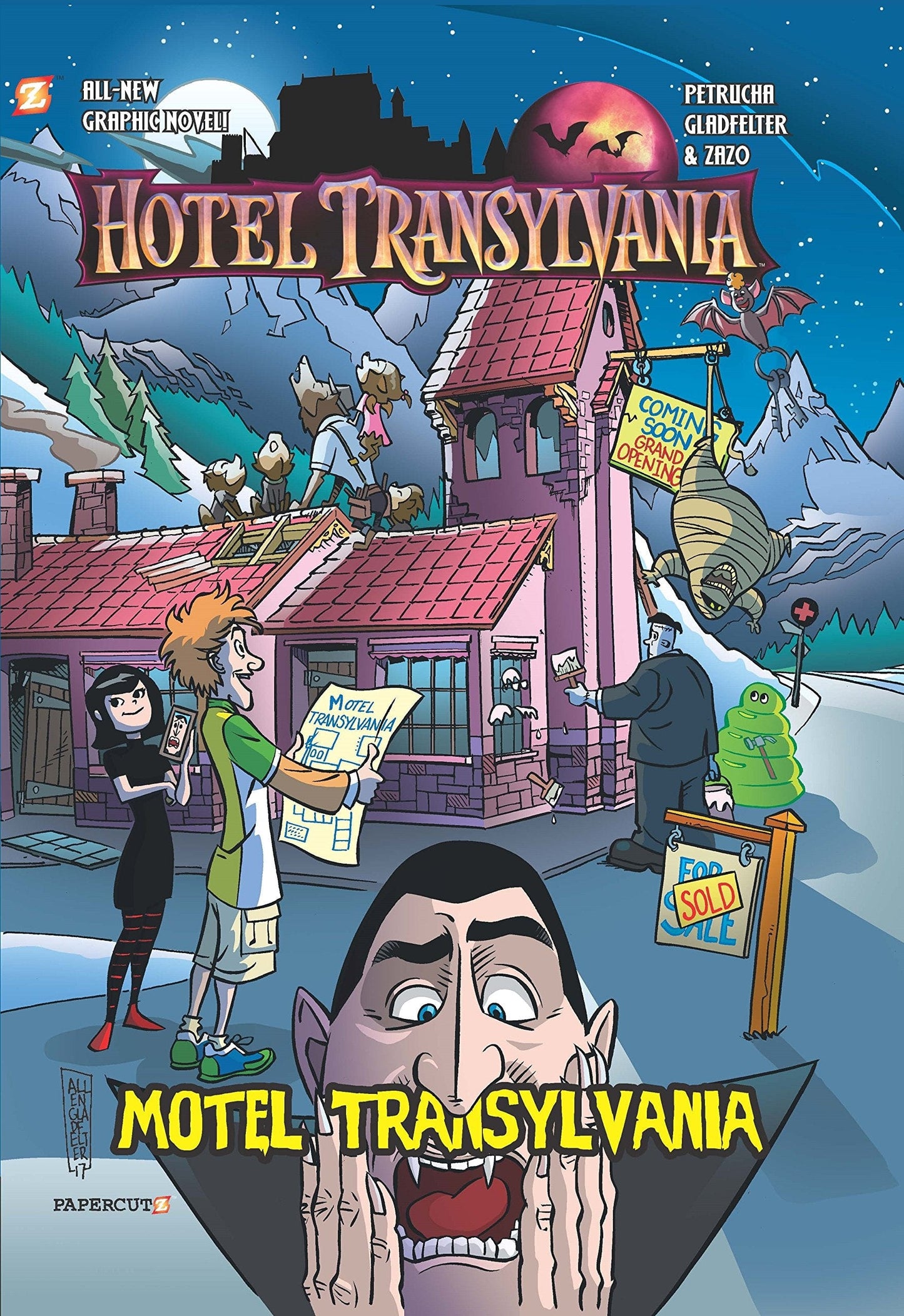 Marissa's Books & Gifts, LLC 9781545800157 Motel Transylvania: Hotel Transylvania Graphic Novel Vol. 3