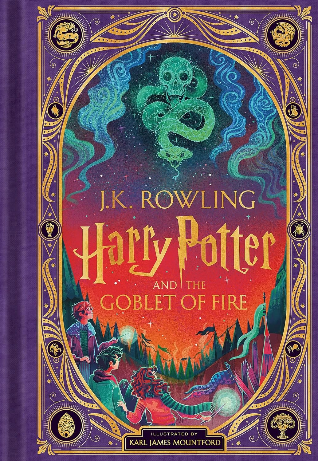 Marissa's Books & Gifts 9781546154419 Hardcover Harry Potter and the Goblet of Fire (Harry Potter, Book 4) (Interactive Illustrated Edition)