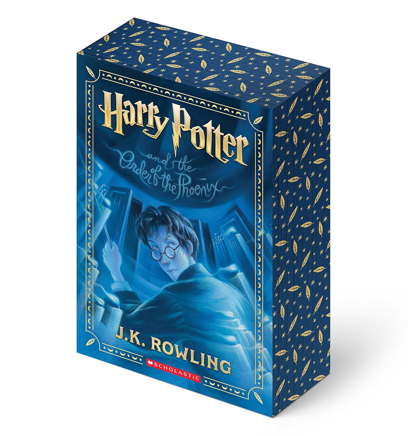 Marissa's Books & Gifts, LLC 9781546171430 Stenciled Edges Paperback Harry Potter and the Order of the Phoenix (Harry Potter, Book 5)